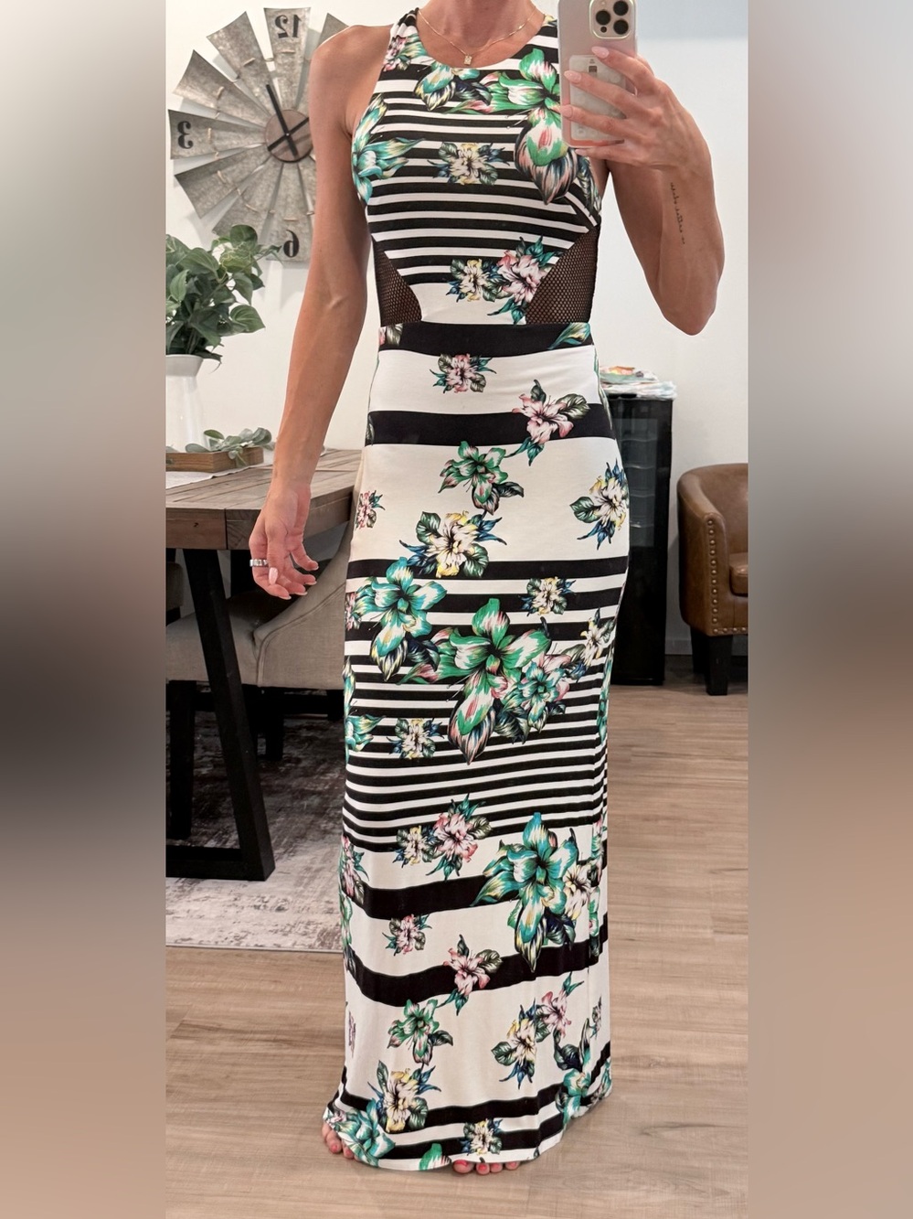Bebe maxi dress